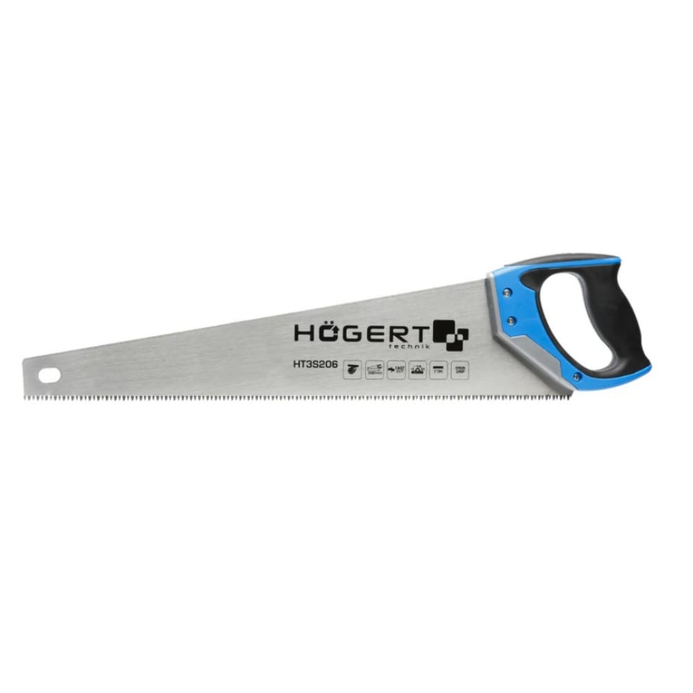 Пила- ножовка HOEGERT TECHNIK ножовка для гипсокартонных плит hoegert technik