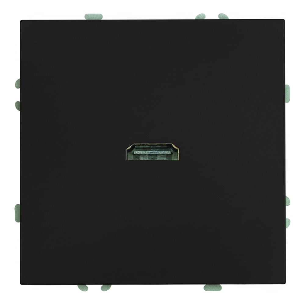 Изображение товара Розетка HDMI STEKKER 2.0 Type A механизма Эмили черный уголь
