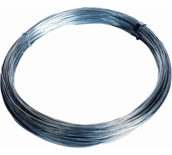 Изображение товара Атолл Проволока стальная оцинкованная вязальная 2,0 мм х 20 м 111-215