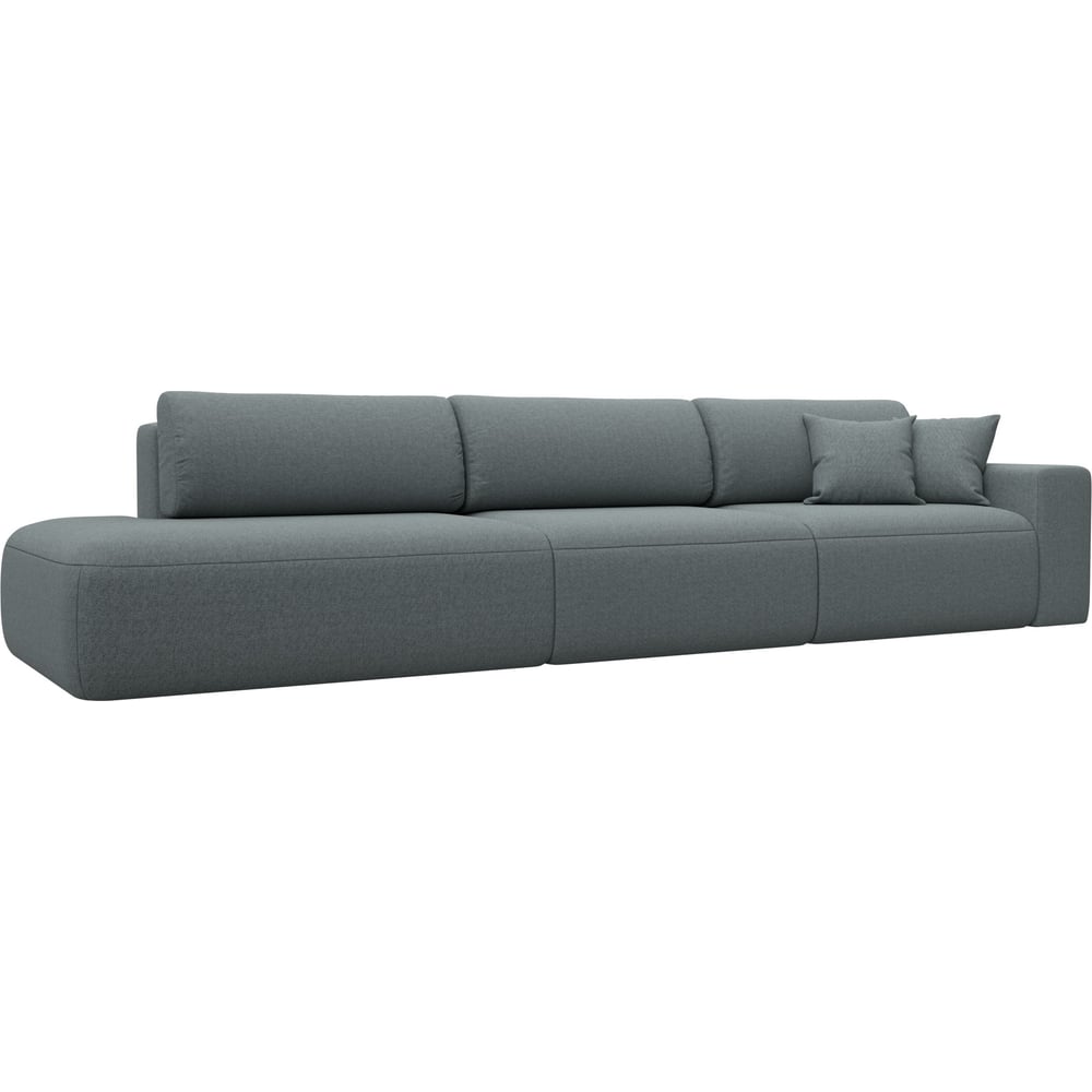 Изображение товара Диван прямой Лига диванов Лига-036 НПБ Модерн Лонг с ящиком и подлокотником справа