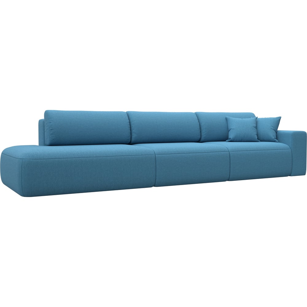 Изображение товара Диван Лига диванов Лига-036 НПБ Модерн Лонг голубой