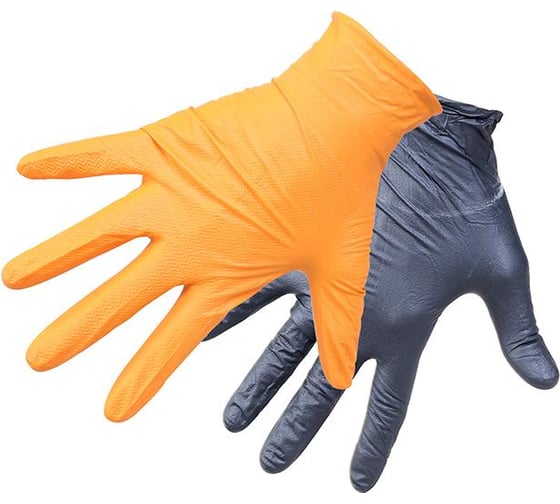 Изображение товара Нитриловые перчатки RoxelPro ROXTOP, размер L, 100 штук 721231