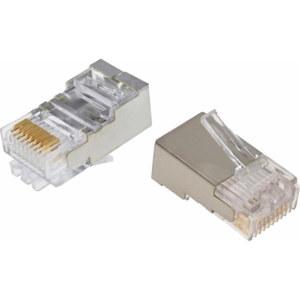 Изображение товара Экранированный разъем RJ45 Cat6a Advant ADV6a-FRJ45 для Ethernet 10 шт