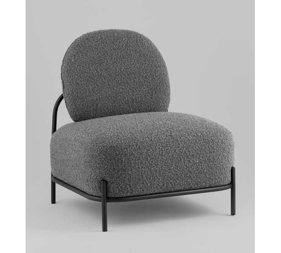 Изображение товара Кресло Стул Груп Стоун new ткань букле тёмно-серый vd-stone-tr-dg