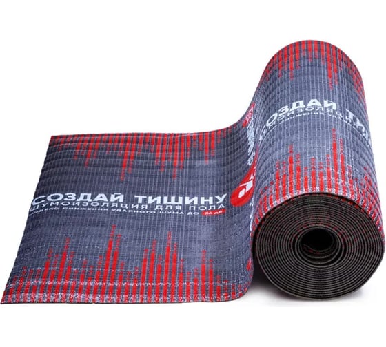 Изображение товара Шумоизоляция Тепофол дБ 5 мм, (12 м2), вспененный полиэтилен 1342414211