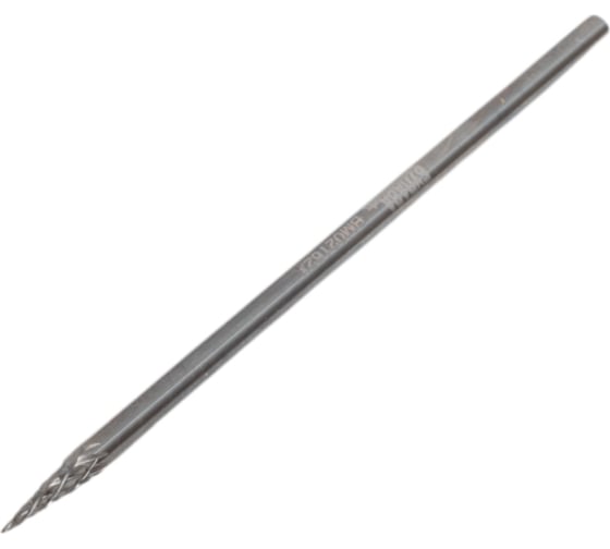 Изображение товара Бор-фреза БУЛАВА коническая твердосплавная 3x11x3x75 мм, насечка ДВ BM02162X