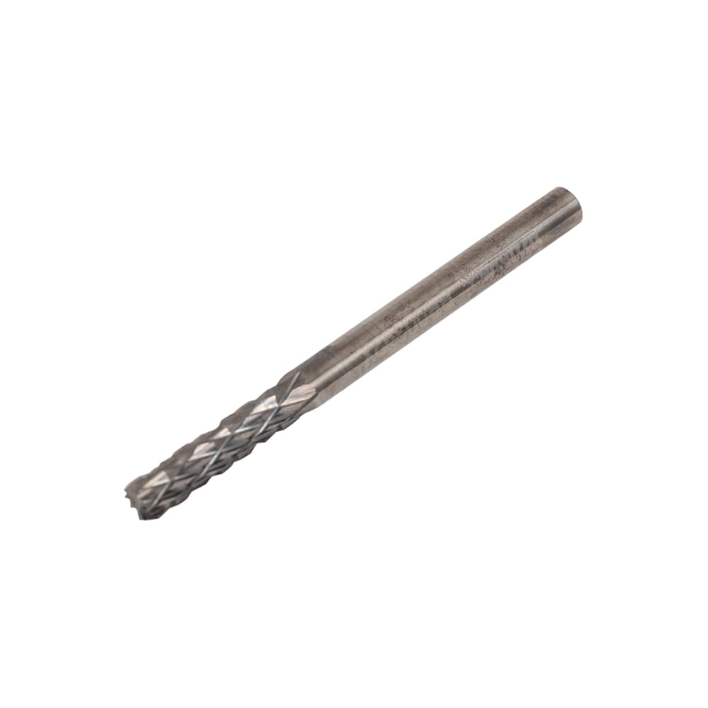 Изображение товара Цилиндрическая бор-фреза БУЛАВА с режущим торцом 3x14x38 мм твердосплавная