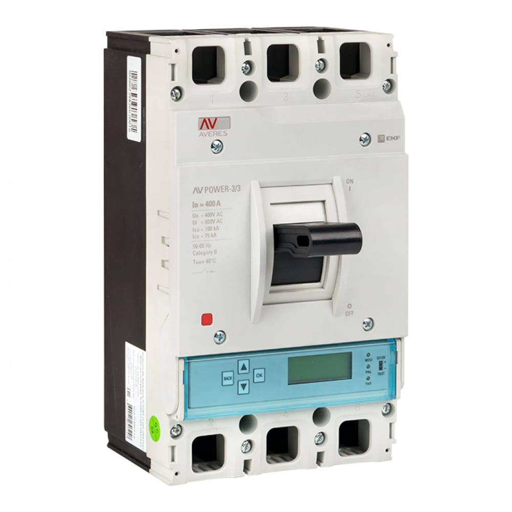 Автоматический выключатель EKF - mccb-33-400H-6.0-av