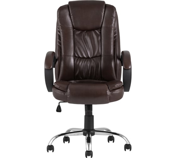 Изображение товара Кресло руководителя Стул Груп TopChairs Atlant, коричневое D-430 brown