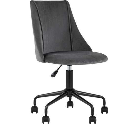 Изображение товара Офисный стул Стул Груп Сиана, велюр серый CIAN GREY