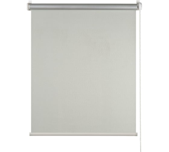 Изображение товара Рулонная штора ПраймДекор Blackout Плайн светоотражающий светло-серый 180х170 см 43180011