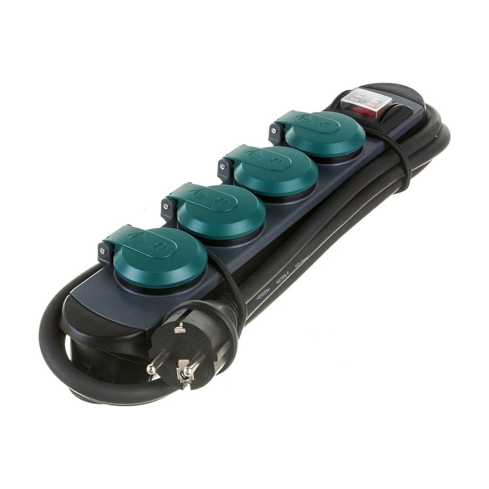 Удлинители - шнуры  Все инструменты Удлинитель Electraline H07RN-F 62185