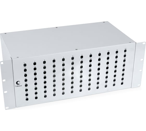 Изображение товара Кросс бокс Cabeus оптический, на 96 STFC, со сплайс пластиной и КДЗС, FO-19-96ST