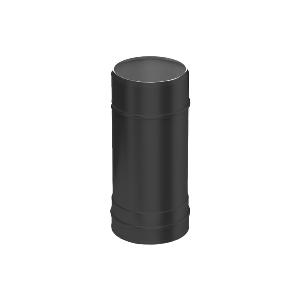 Изображение товара Труба Металлик и Ко 150x500, AISI 430, 0.80, RAL 9005, терм. о О0000084742