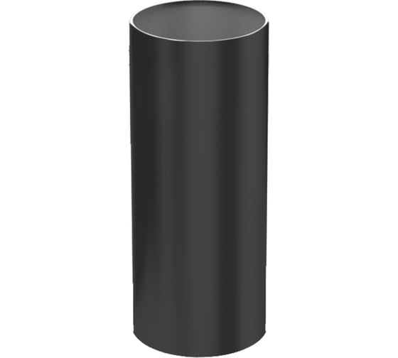 Изображение товара Труба стартовая Металлик и Ко 115x1000, AISI 430, 2.00, RAL 9005, терм. о О0000113127