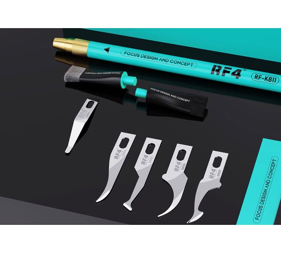 Изображение товара Комплект лезвий для BGA + 2 кисточки RF-KB11 RF4 М7762417