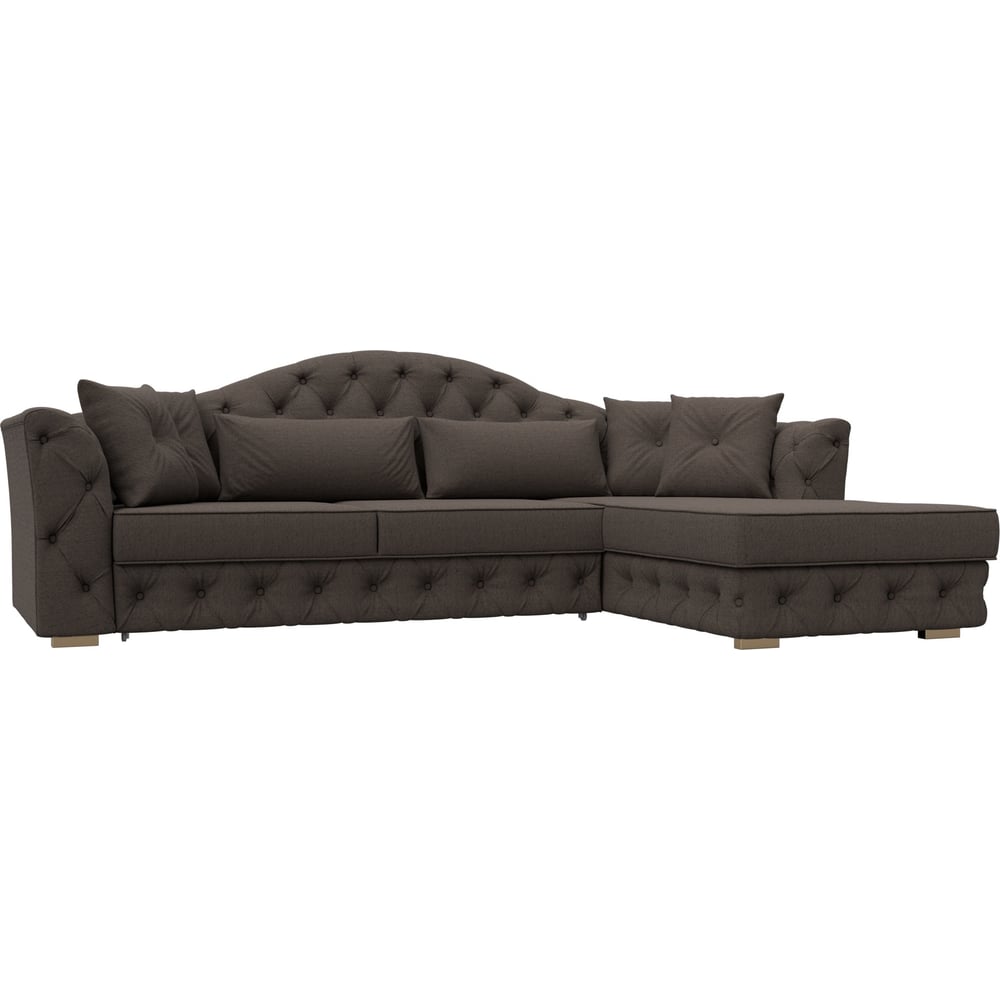 Изображение товара Угловой диван Лига диванов Артис правый угол современный с механизмом дельфин