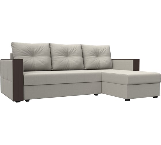 Изображение товара Диван угловой Лига диванов Валенсия Лайт правый угол 125970