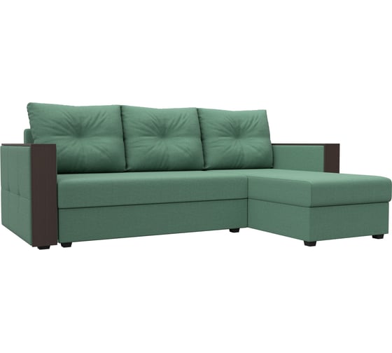 Изображение товара Диван угловой Лига диванов Валенсия Лайт правый угол 125972