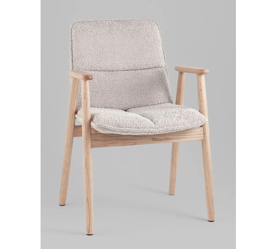 Изображение товара Стул для кухни обеденный Стул Груп Philo букле, серый DM4688 RD22086-13 L.grey