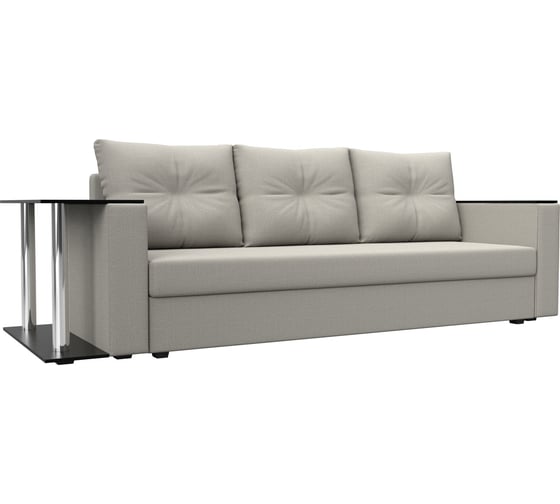 Изображение товара Диван прямой Лига диванов Атланта со столом слева 126159L