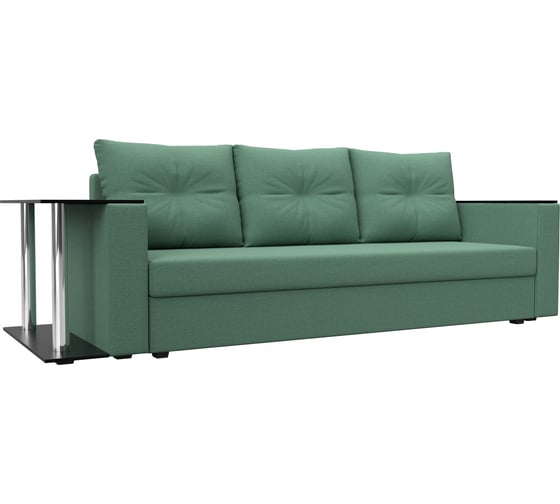 Изображение товара Диван прямой Лига диванов Атланта со столом слева 126160L