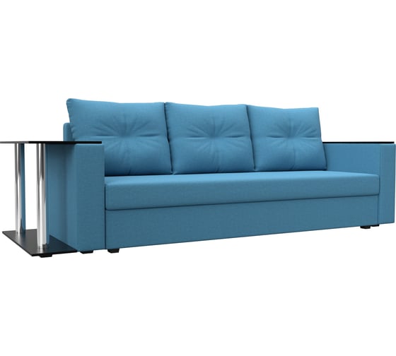 Изображение товара Диван прямой Лига диванов Атланта со столом слева 126163L