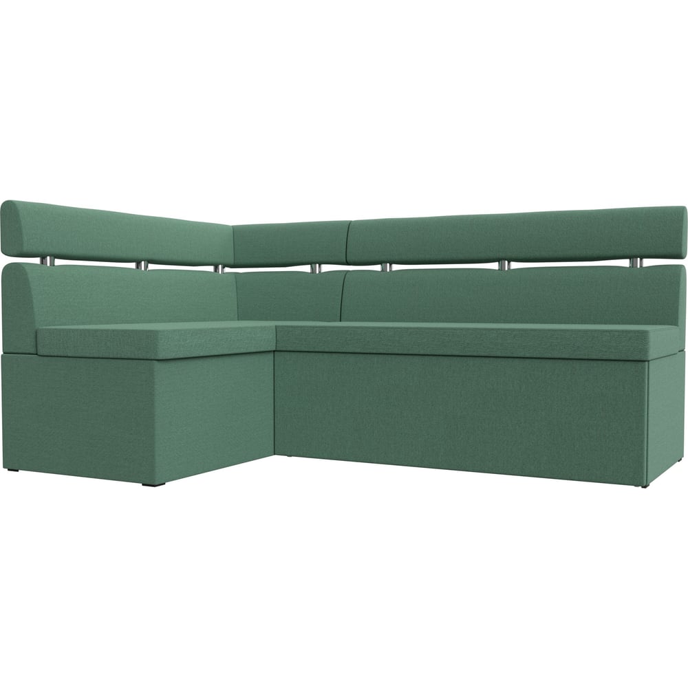 Изображение товара Угловой кухонный диван Лига диванов Классик левый угол 123223L современный зеленый