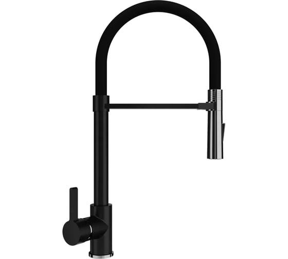 Изображение товара Смеситель для кухни ULGRAN ультра-черный ULGRAN U-024-344