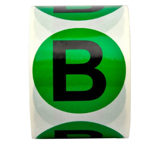 Изображение товара Маркировка шин Формат СТ ФСТ, 20мм, В, 500шт ST-STB20