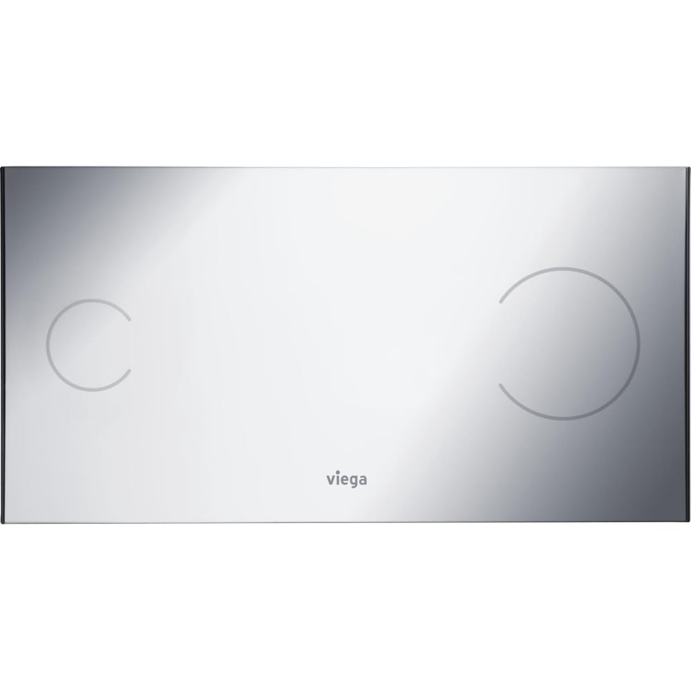 Изображение товара Инсталляционная кнопка VIEGA хром Visign for More 100 8352.1 двухрежимная