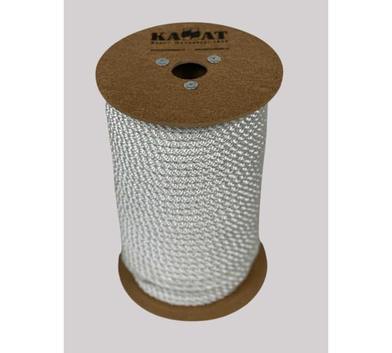 Изображение товара Полиамидный канат ОАО КАНАТ ПАТ тросовой свивки 3-прядный ø22мм, шайба, 50м 1010030022