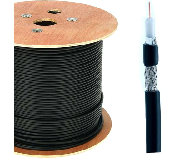 Изображение товара Коаксиальный видео кабель Novacord HD PRO, структура 1.0/4.8, двойной экран, RG6, диаметр кабеля 7.0 мм, оболочка FRNC-C, , 100м HD PRO 1.0/4.8 FRNC-C 100