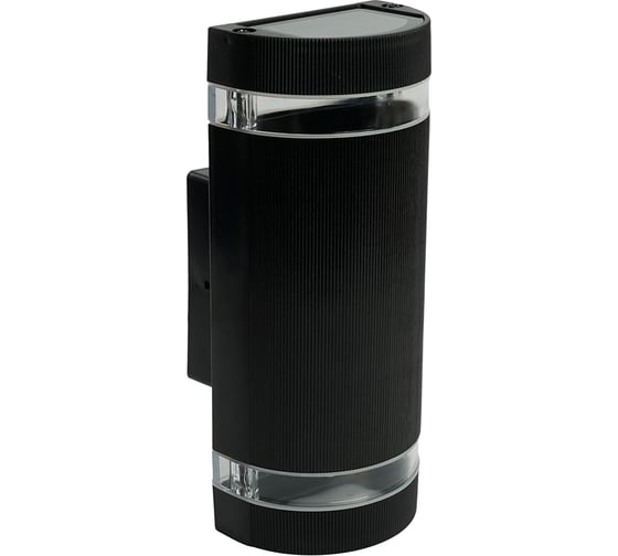 Изображение товара Светильник садово-парковый FERON ONE DH1702-P, на стену вверх/вниз, 2хGU10 220-240V, черный пластик, 51540