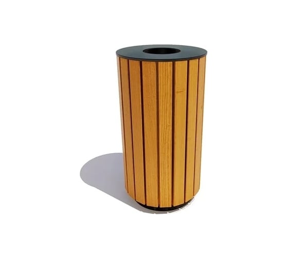 Изображение товара Урна 7 скамеек Глория, сосна, дуб 67103/ГЛРИЯ/9005/C_ДУБ