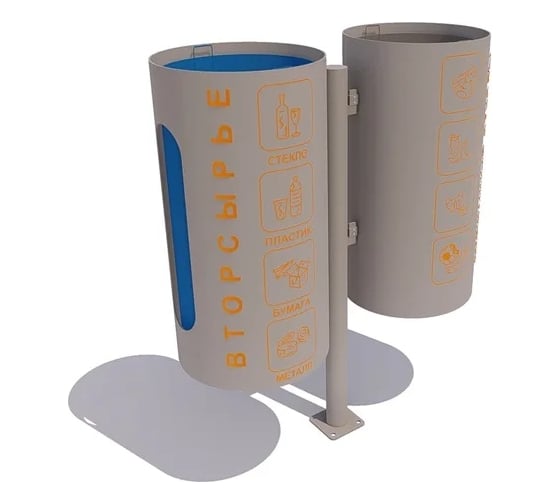 Изображение товара Уличная урна 7 скамеек Космос 67079/КОСМС