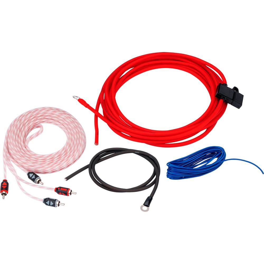 Изображение товара Комплект кабелей для активного сабвуфера AURA ACTIVE-KIT  RCA адаптер