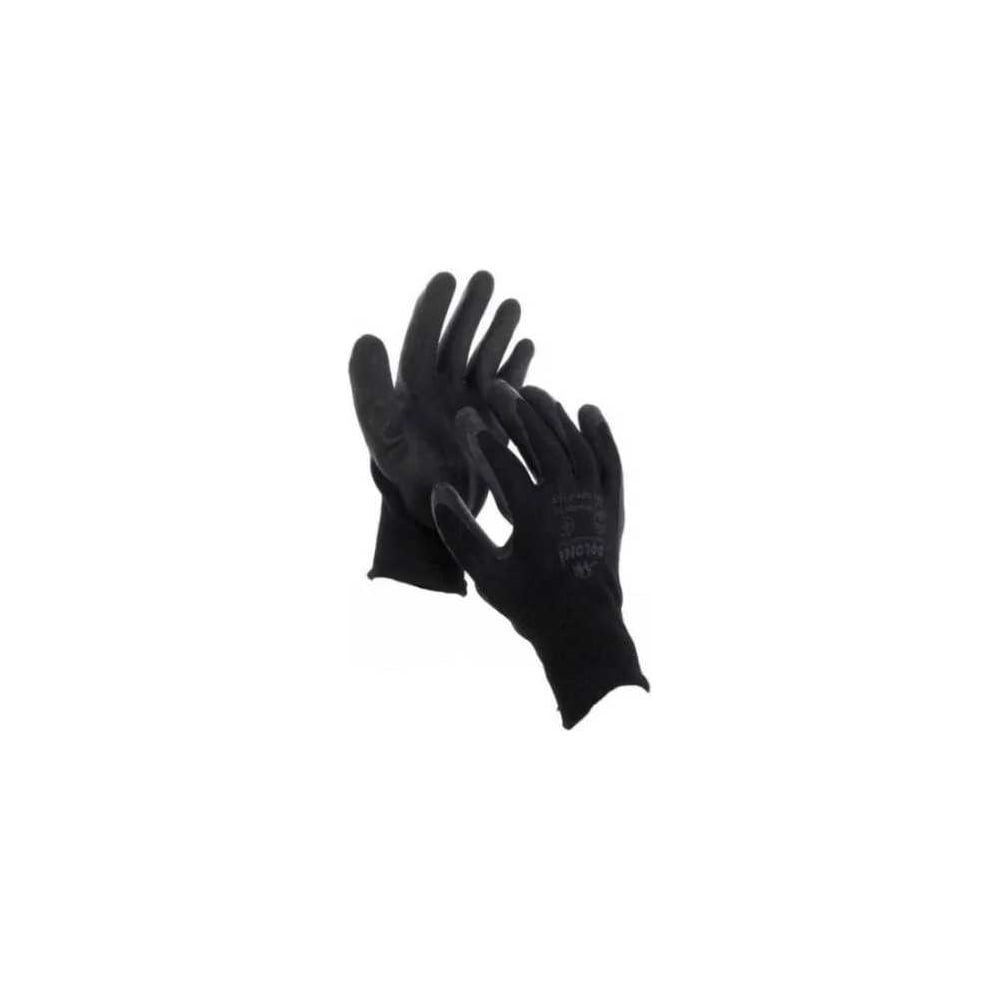 Изображение товара Перчатки защитные синтетические Admiral Stars черные M-L легкие и надежные