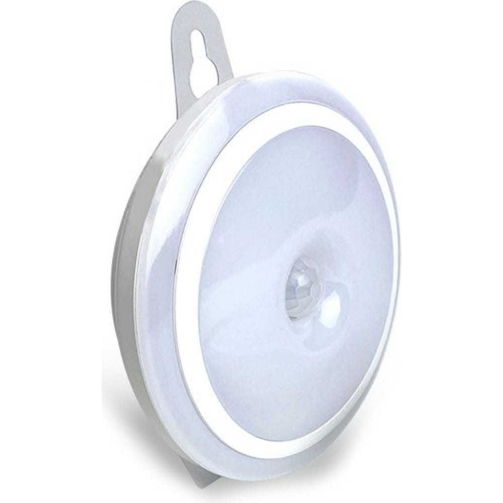 Подсветка для шкафов ГЕЛЕОС лампа для чтения 1 led от батарейки 6500k белый