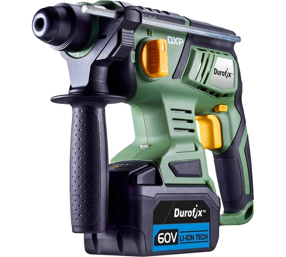 Изображение товара Аккумуляторная перфораторная дрель Durofix SDS-Plus 60В 1 АКБ 2,0Ач+ЗУ RY6001-PM