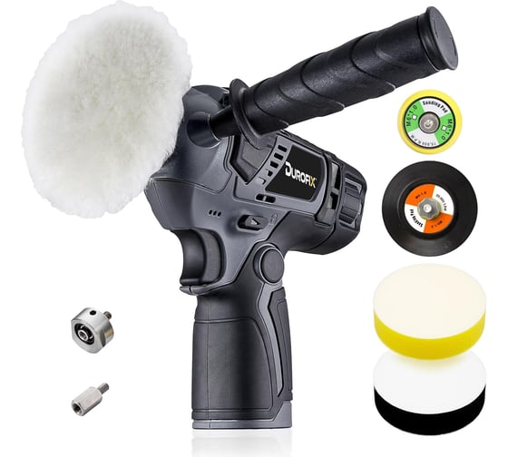 Изображение товара Аккумуляторная мини-полировальная шлифовальная машина Durofix -PM RS1222-PM