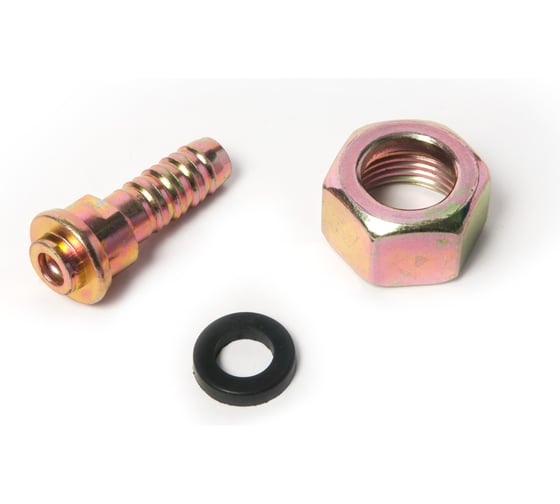 Изображение товара Ниппель с гайкой и прокладкой на пропановый баллон Инсвартех, 10 шт IST0306