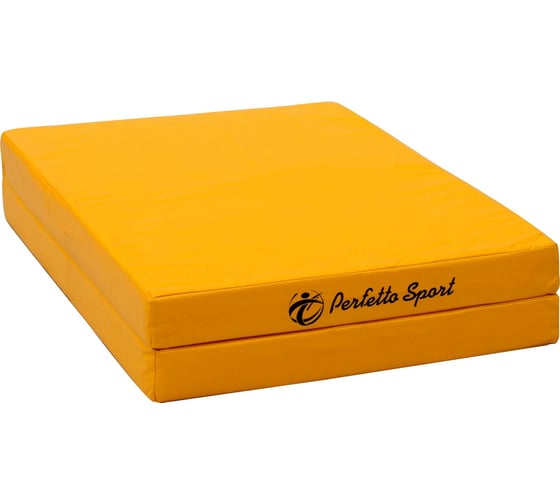Изображение товара Складной мат Perfetto Sport № 8, 1 сложение, жёлтый СГ000003689