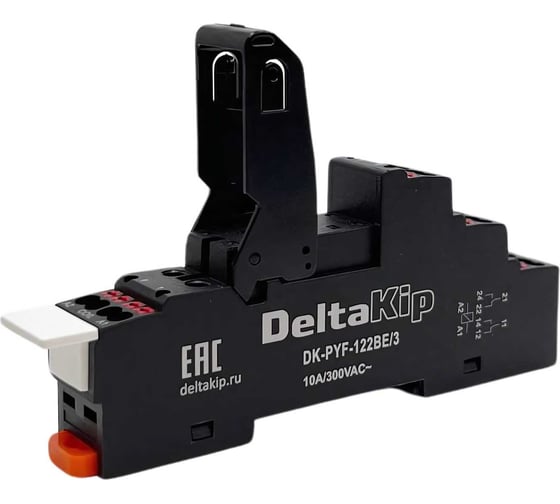 Изображение товара 3-ярусная монтажная колодка с самозажимными клеммами DELTAKIP DK-PYF-122BE/3 DK-K0000074