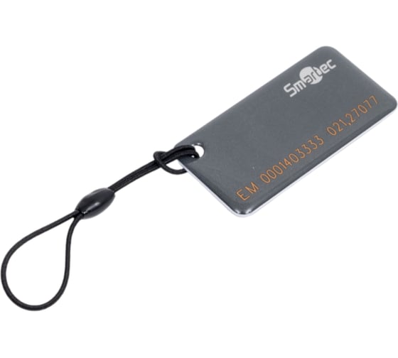 Изображение товара Проксимити брелок Smartec ST-PT015EM-GR EmMarin-совместимый, серый, 50x25x4 мм Уп. 10шт smkd0852.3