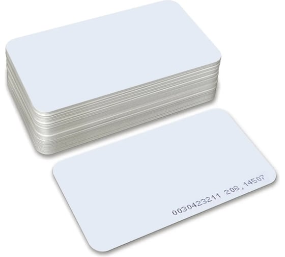 Изображение товара Карта доступа тонкая Smartec ST-PC020EM EM-Marine 50 шт. 6001604