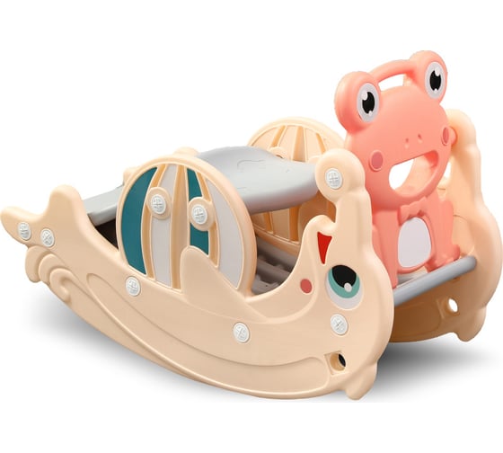 Изображение товара Горка/качалка Perfetto Sport Дельфин PS-037-O оранжевый СГ000005131