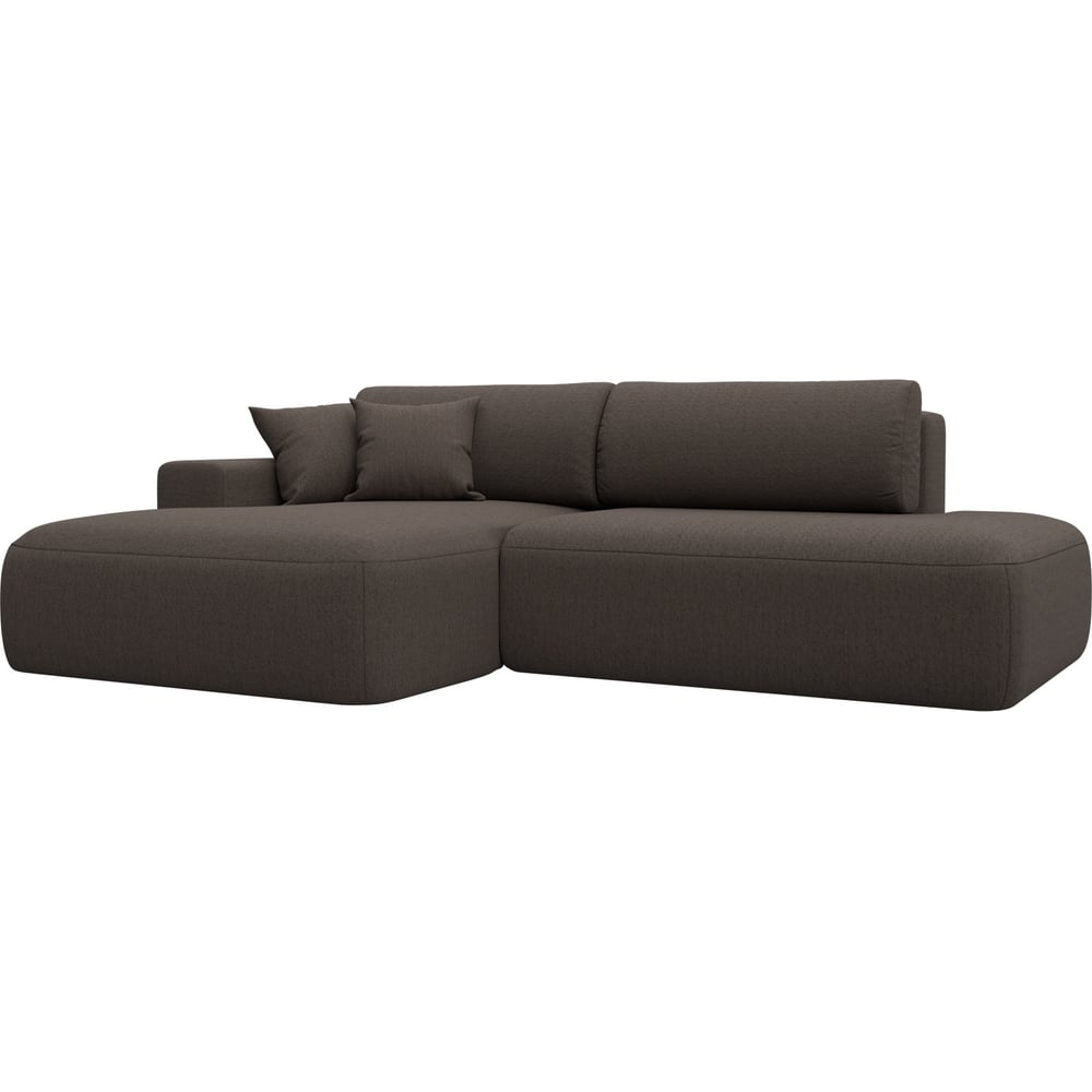 Изображение товара Угловой диван Лига диванов Лига-036 НПБ Модерн левый угол коричневый