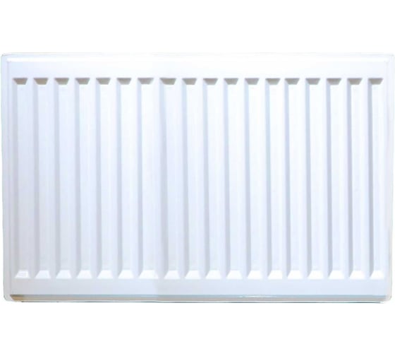 Изображение товара Панельный радиатор с нижним подключением Metronex, тип 22, 2 панели, 2 конвертера, 300х1400 мм Б223001400НП