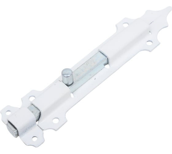 Изображение товара Задвижка-шпингалет Дверной страж №3-большой (белый) Г829